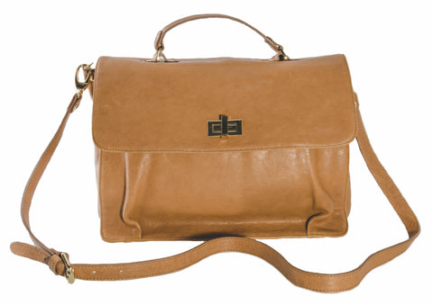 Jo Handbags No. 27 Satchel (Honey)