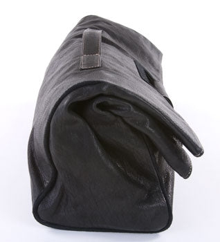 Marnie Bugs Brown Leather Handbag, Marnie Bugs Versatile Clutch,