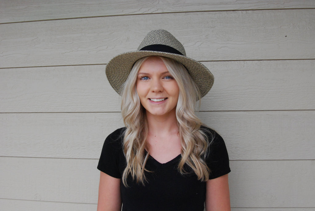 WALLAROO HAT COMPANY-JOSIE MIXED BLACK