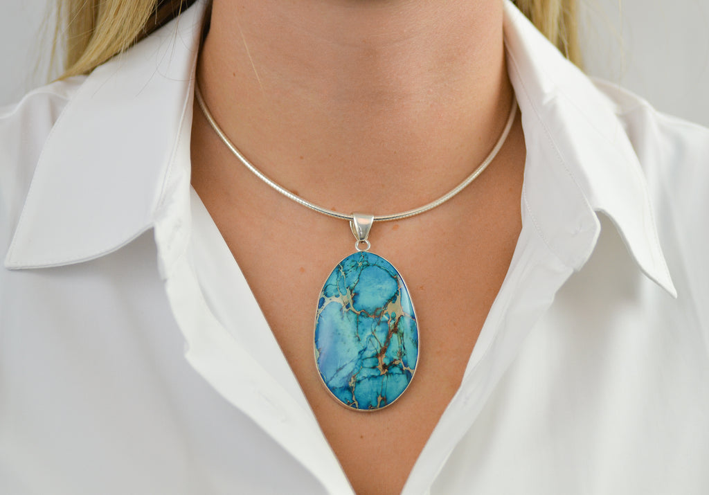 Charles Albert Jasper Pendant