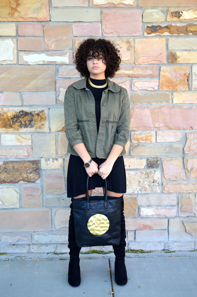 Dareen Hakim Business Tote - Le Riviera in Black