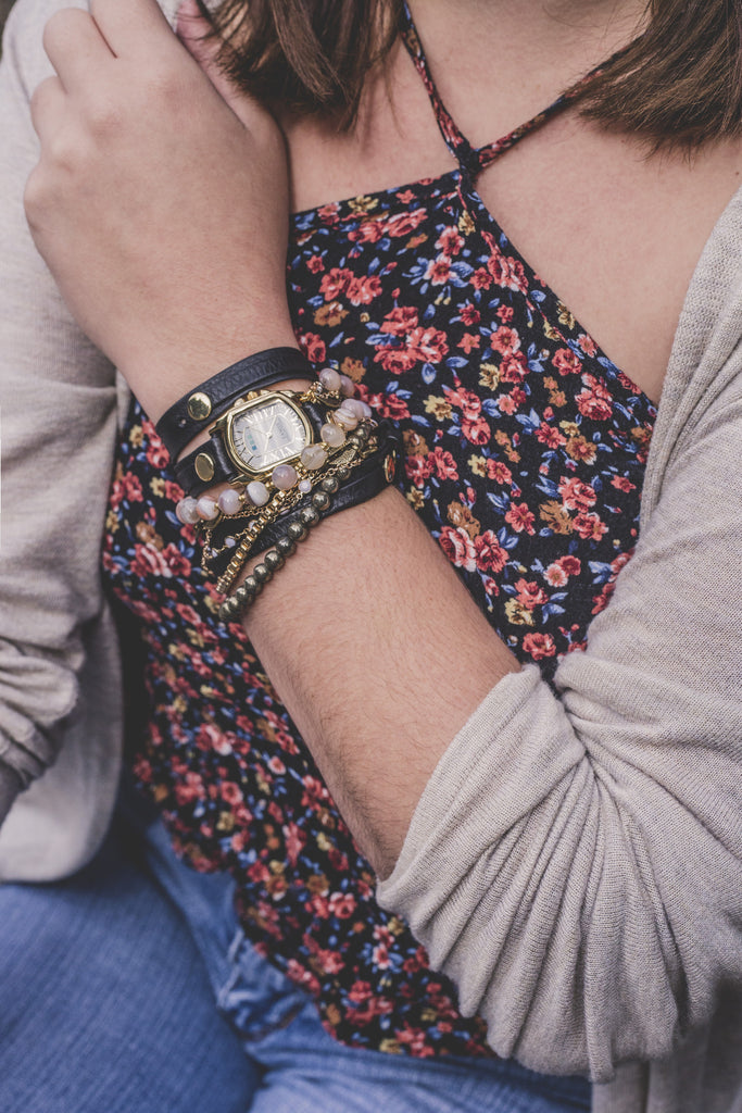 La Mer Collections Positano Italian Stones Watch