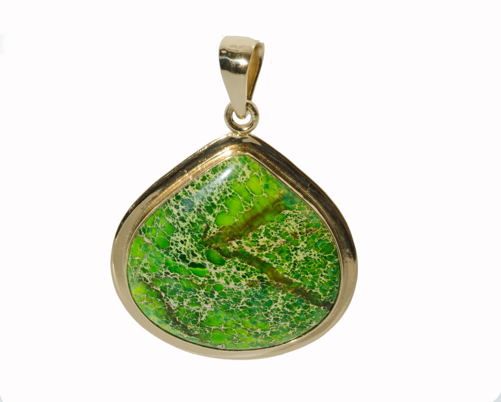 Charles Albert Alchemia Jasper Pendant