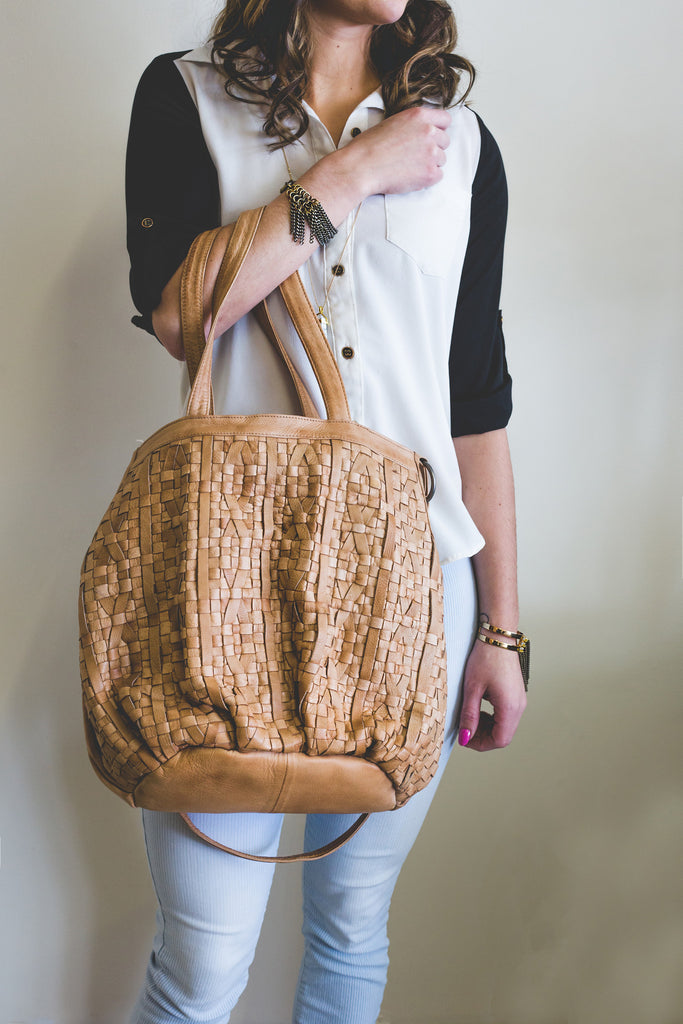 Day & Mood Fleur Braided Shopper Tote