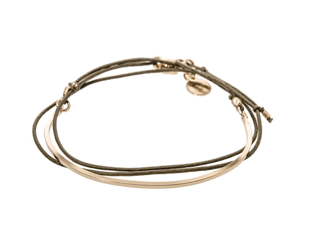 dafne` Jewelry Arch Solo Cotton Wrap Bracelet