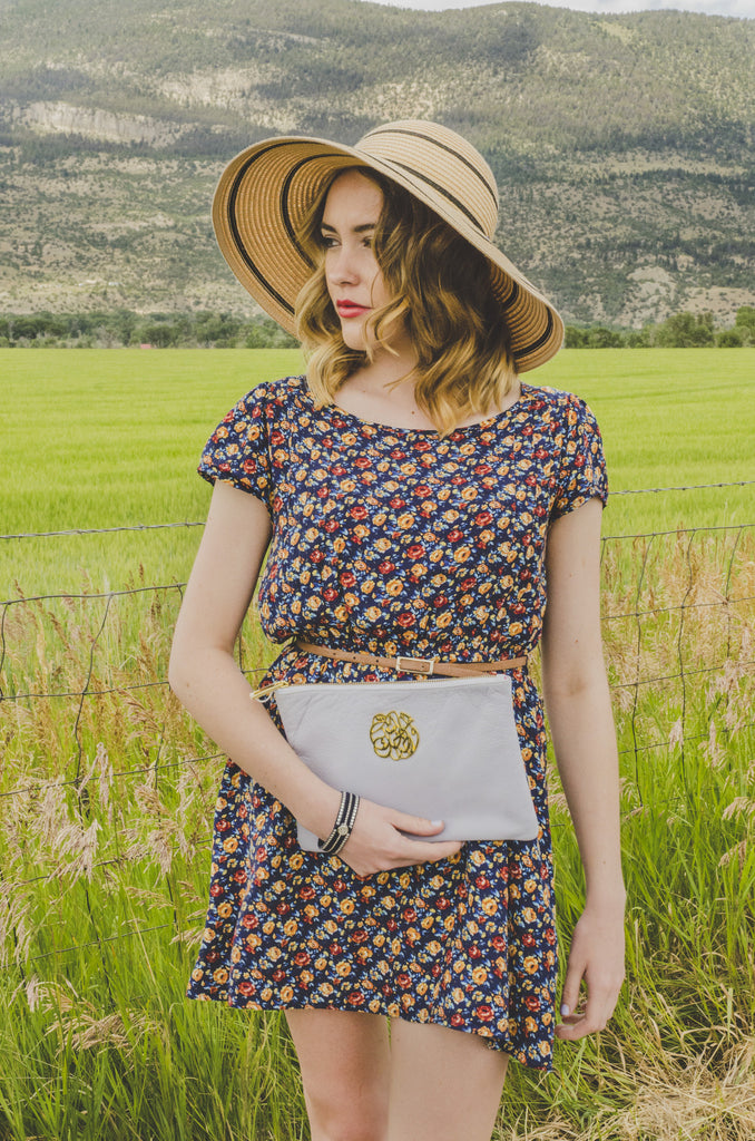 Dareen Hakim Le Rio Pouch Clutch