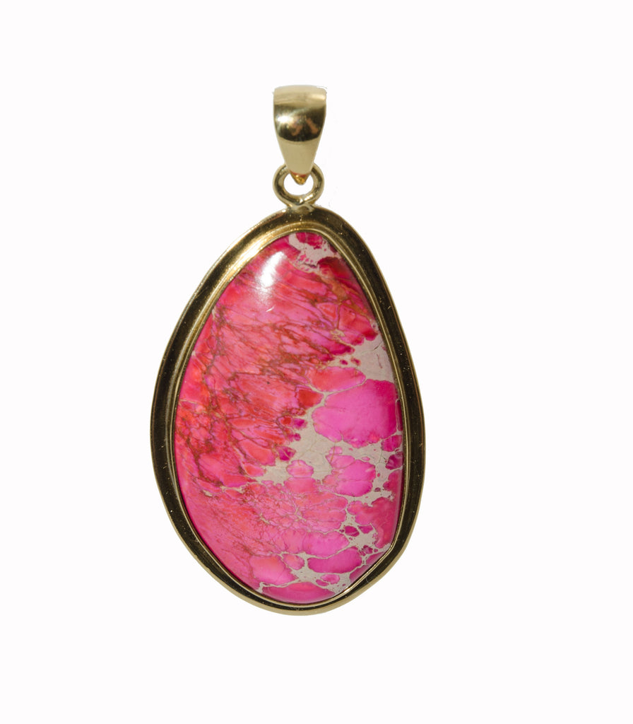 Charles Albert Alchemia Jasper Pendant