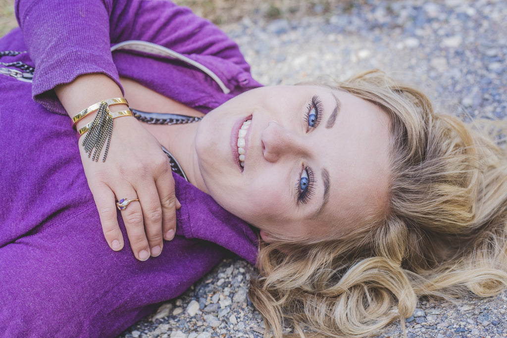 Biko Jewelry Freya Chain Fringe Cuff