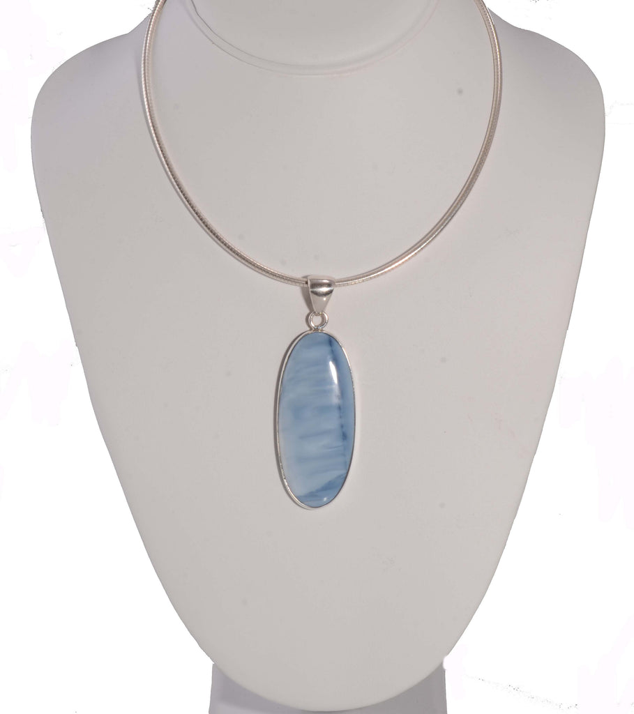 Blue Opal Pendant