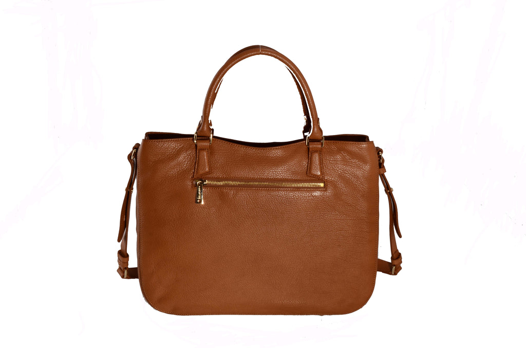 Lancaster Dune Handle Bag Camel