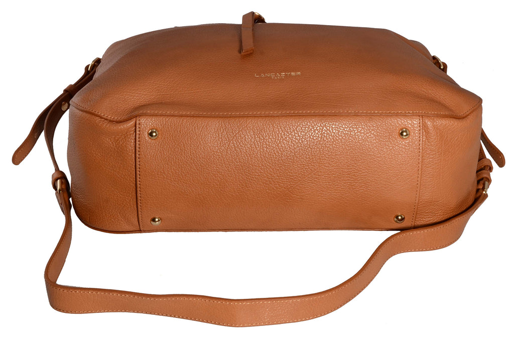 Lancaster Dune Handle Bag Camel