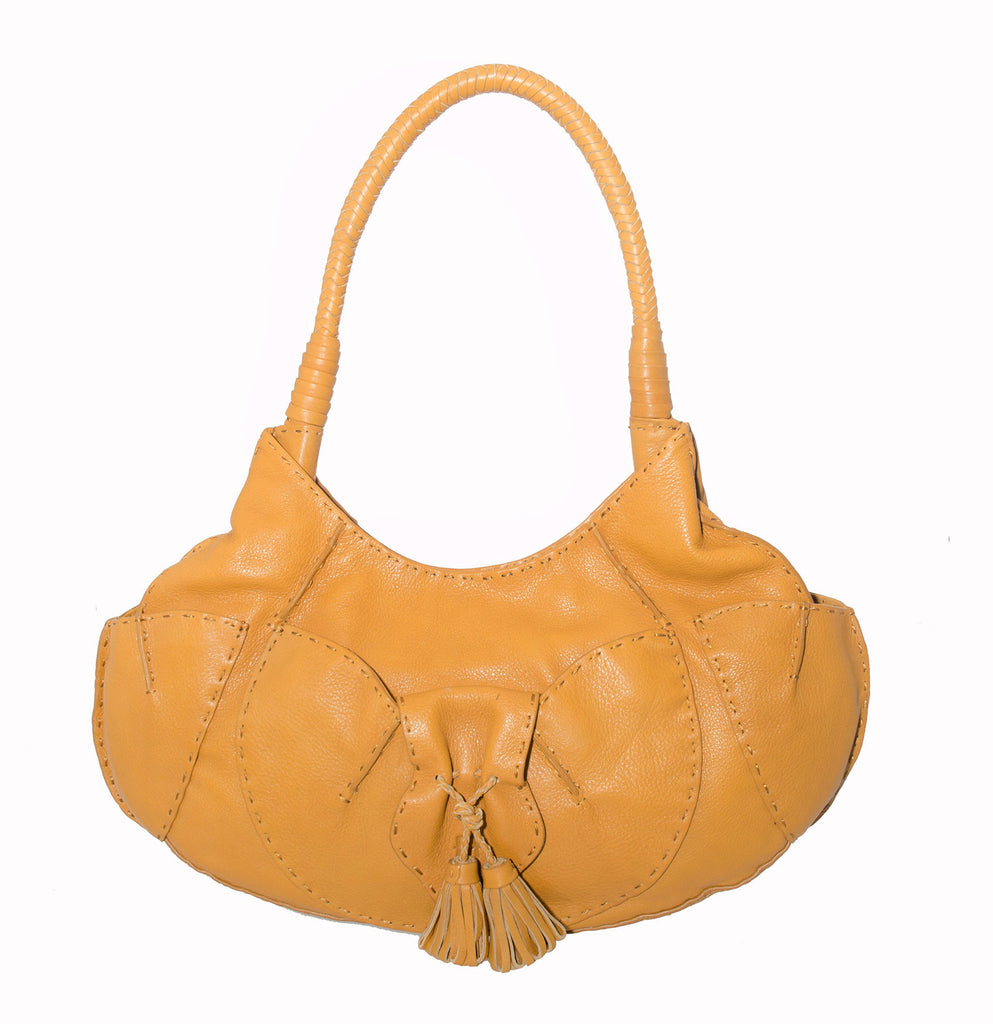 Catherine Adair Mitra Caramel Handbag