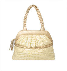 Catherine Adair Gold Snake Sequoia Handbag