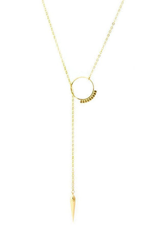 Katie Dean Jewelry Baguette Necklace