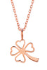 Samantha Faye Small Clover Pendant Necklace in Gold (various)