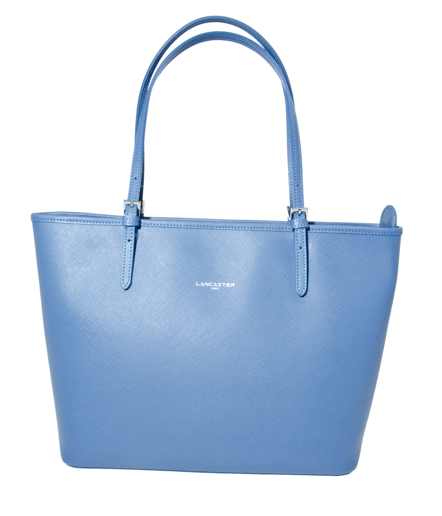 Buy LAVIE Blue Womens Zip Closure Tote Handbag | Shoppers Stop