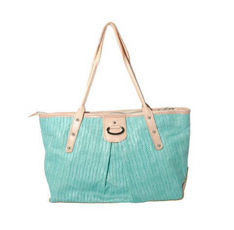 Vin Baker Handbags - Tuscany Tote in Turquoise