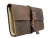 Jo Handbags Boot Leather Wallet Brown Classic Clutch Design