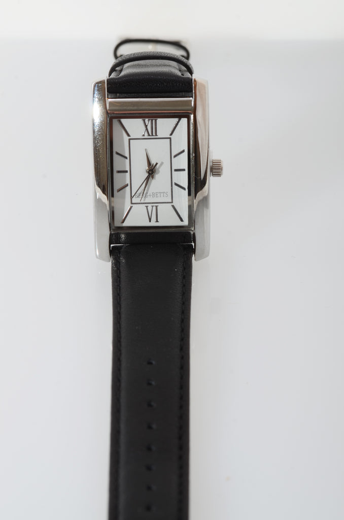BERG+BETTS Watch Classic Silver and Black