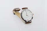 BERG+BETTS Watch Original Silver and Brown