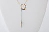 Katie Dean Jewelry King & Queen Lariat Necklace