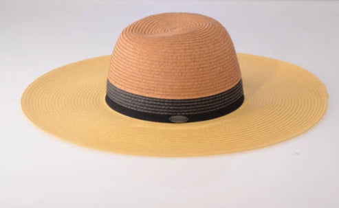 Wallaroo Hat Company- St. Tropez-Natural Combo