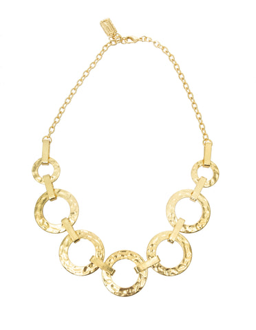 Karine Sultan Rose Gold Multistrand Necklace