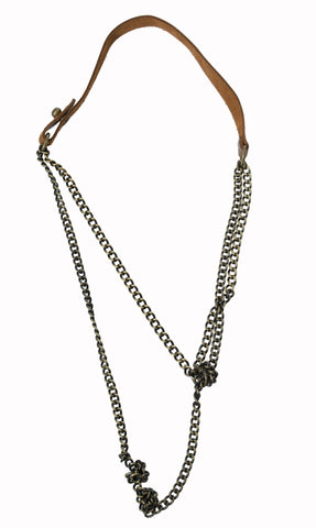 Karine Sultan Rope Design Intricate Link Bracelet - Antique Silver