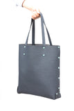 Large Shopper Tote in Navy Blue by Asmbly