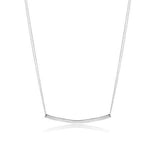 Elegant Adina Reyter Small Arc Necklace in Sterling Silver, Fine Jewelry