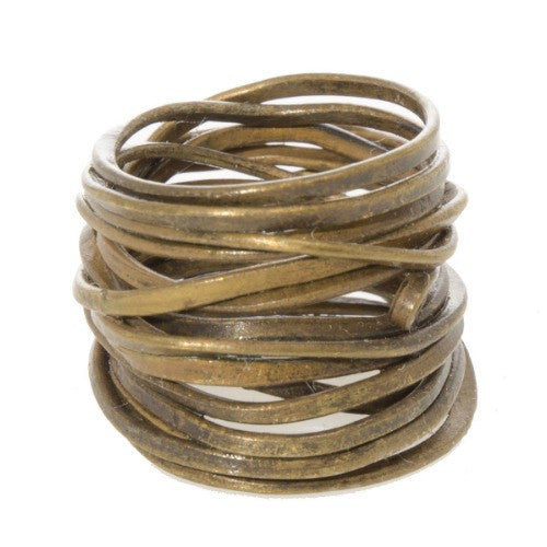 Jo Handbags Copper Wire Ring