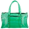 Hammitt LA Robertson Beachbag, see through, green, silver studs, clear, plastic