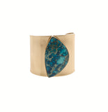 Charles Albert Jewelry Alchemia Blue Jasper Solid Cuff