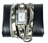 La Mer Collections Cement Snake Watch