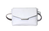 HFS Convertible Belt Bag - White Vegan Leather