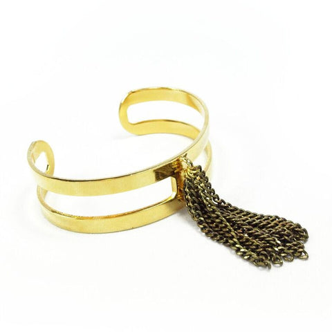 Karine Sultan Rope Design Intricate Link Bracelet - Antique Silver