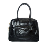 d'andrea handbags Mr. Heartthrob: Black Patent Handbag