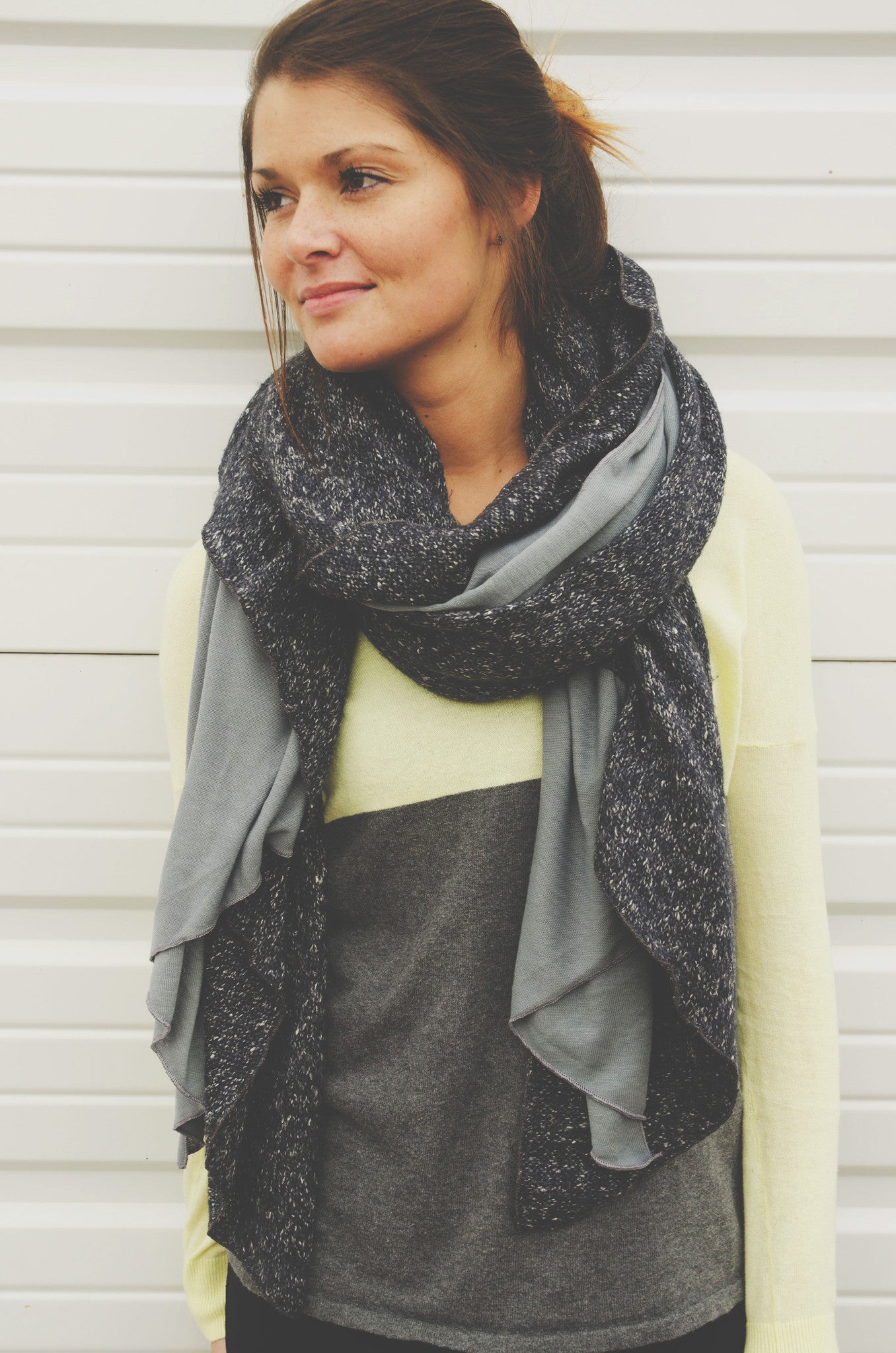 Donni Charm "Together Freckle Scarf" Chunky Scarves Handbag Tailor