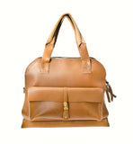Jo Handbags No. 27 Satchel - Honey
